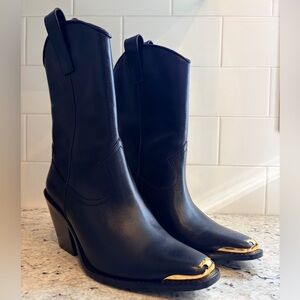 Tory Burch Western Style Boots